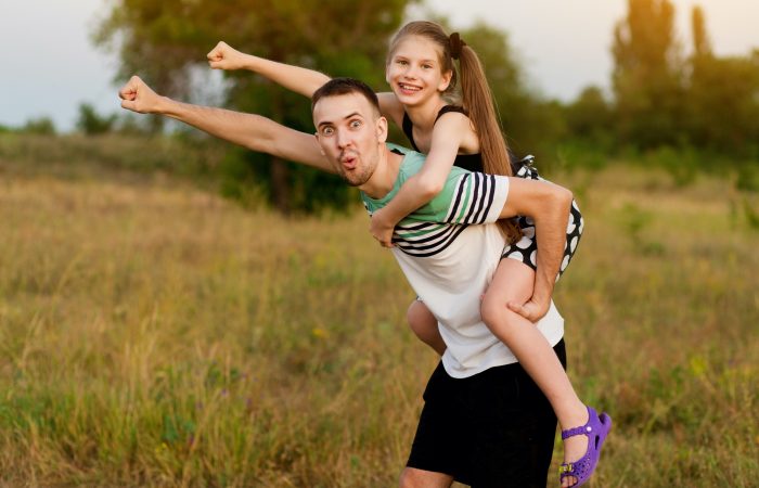 Urlaub für Vater und Tochter