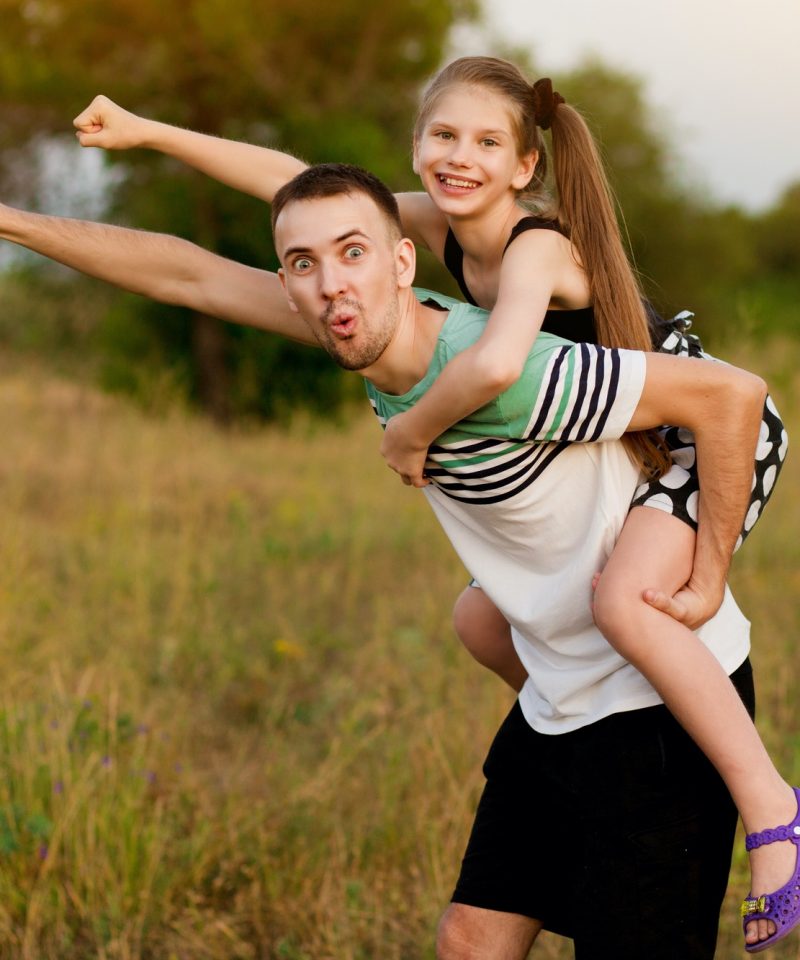 Urlaub für Vater und Tochter