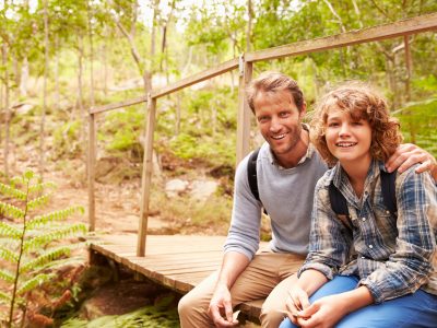 Urlaub für Vater und Sohn