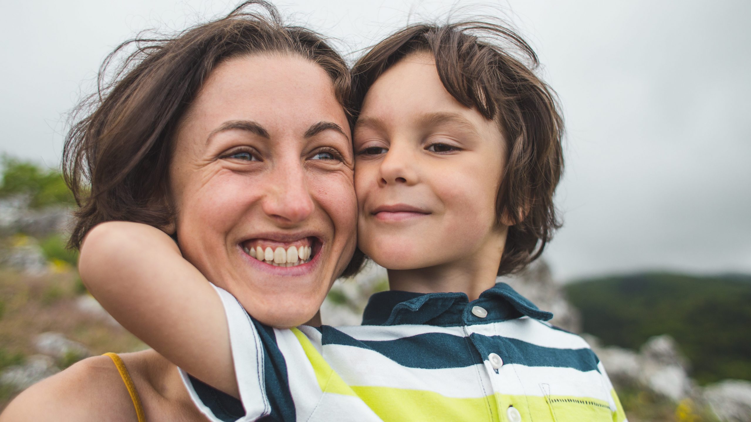 Mutter Kind Ulaub, Mutter und Sohn